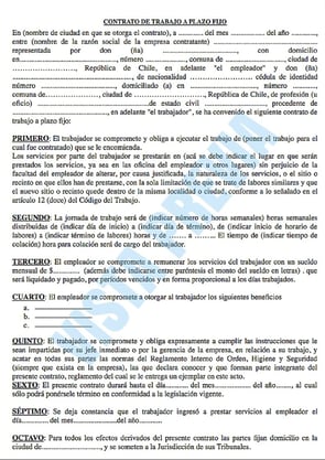 Modelo de contrato de servicios profesionales peru