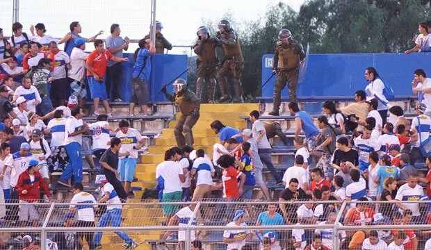 Ley de violencia en los estadios 